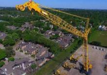 Żurawie gąsienicowe — wysięgnik kratowy Kobelco CK3300G-2