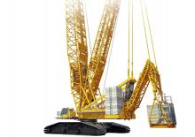 Żurawie gąsienicowe — wysięgnik kratowy Liebherr LR 1700-1.0