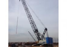 Żurawie gąsienicowe — wysięgnik kratowy Hitachi Sumitomo SCX1500A-3