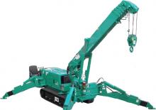 Żurawie gąsienicowe — wysięgnik teleskopowy Maeda MC 305 CRME-3