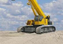 Żurawie gąsienicowe — wysięgnik teleskopowy Liebherr LTR 1100