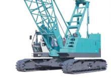 Żurawie gąsienicowe — wysięgnik kratowy Kobelco 7055