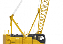 Żurawie gąsienicowe — wysięgnik kratowy Kobelco CK1100G-2