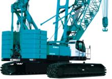 Żurawie gąsienicowe — wysięgnik kratowy Kobelco CKE 2500