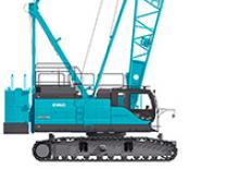 Żurawie gąsienicowe — wysięgnik kratowy Kobelco CKE1100G