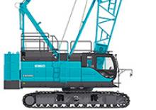 Żurawie gąsienicowe — wysięgnik kratowy Kobelco CKE800G