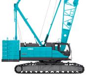 Żurawie gąsienicowe — wysięgnik kratowy Kobelco CKS1350
