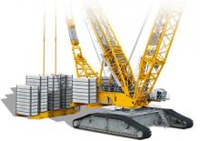 Żurawie gąsienicowe — wysięgnik kratowy Liebherr LR 13000