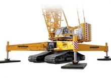 Żurawie gąsienicowe — wysięgnik kratowy Liebherr LR 1600/2-W