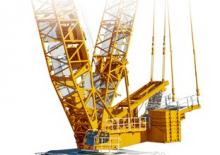 Żurawie gąsienicowe — wysięgnik kratowy Liebherr LR 1750/2