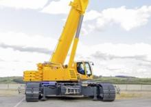 Żurawie gąsienicowe — wysięgnik teleskopowy Liebherr LTR 1220