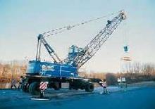 Żurawie gąsienicowe — wysięgnik kratowy Sennebogen 6100 HMC