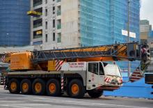 Żurawie szosowo-terenowe Terex-Demag AC 120 (10x6x8)
