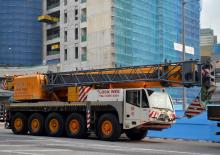 Żurawie szosowo-terenowe Terex-Demag AC 120 (10x8x8)