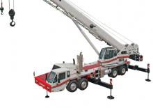 Żurawie teleskopowe mocowane na ciężarówce Link-Belt HTT-8675 Series II