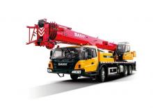 Żurawie teleskopowe mocowane na ciężarówce Sany STC250T5-6