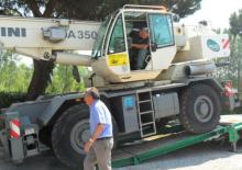 Żurawie terenowe Terex Bendini A 350