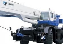 Żurawie terenowe Tadano GR-550EX