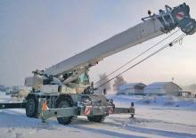 Żurawie terenowe Terex Bendini RC 35  (4x4x4)