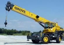 Żurawie terenowe Grove RT 525 E (4x4x4)