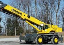 Żurawie terenowe Grove RT 600 E