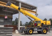 Żurawie terenowe Grove RT550E