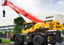 Żurawie terenowe Sany SRC550