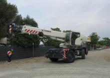 Żurawie terenowe TEREX CRANES TRT 40US