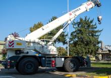 Żurawie terenowe TEREX CRANES TRT 65