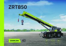 Żurawie terenowe Zoomlion ZRT850