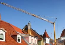Żurawie wieżowe dolnoobrotowe z wysięgnikiem wodzakowym Liebherr 22 HM 