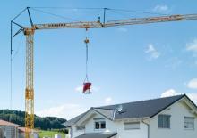 Żurawie wieżowe dolnoobrotowe z wysięgnikiem wodzakowym Liebherr 34 K 