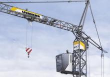 Żurawie wieżowe dolnoobrotowe z wysięgnikiem wodzakowym Liebherr 81 K.1 