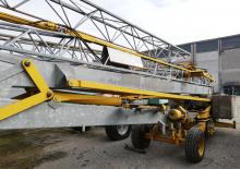 Żurawie wieżowe dolnoobrotowe z wysięgnikiem wodzakowym mocowane na ciężarówce Potain HD 10 A-V 80-5L2 V5