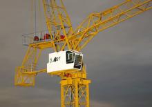 Żurawie wieżowe górnoobrotowe z wysięgnikiem wychylnym Jost Cranes JL 366.20