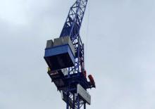 Żurawie wieżowe górnoobrotowe z wysięgnikiem wychylnym Jost Cranes JTL 218.12