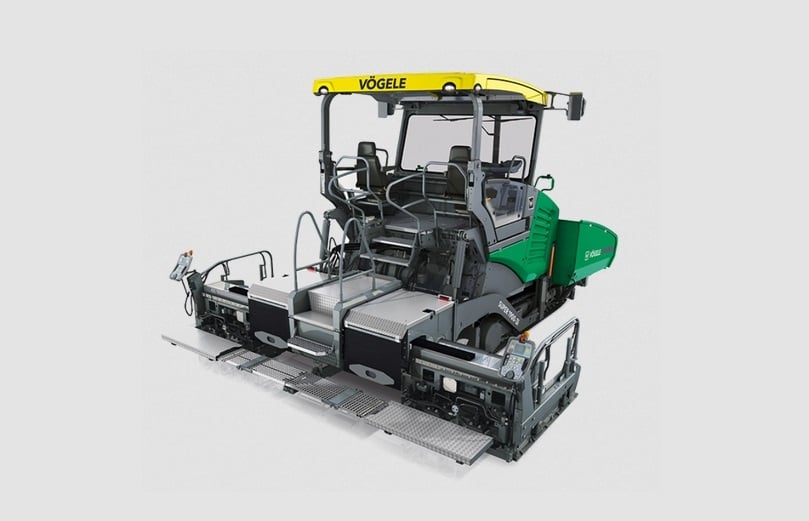 VOGELE 　SUPER1900と3000 2台セット　1/50 VOGELE SUPER1900と3000 2台セット 1/50 NZG Vögele Super 1900