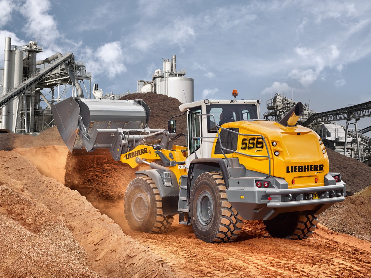 Dane techniczne ładowarki Liebherr L 556 XPower (2016 - 2019