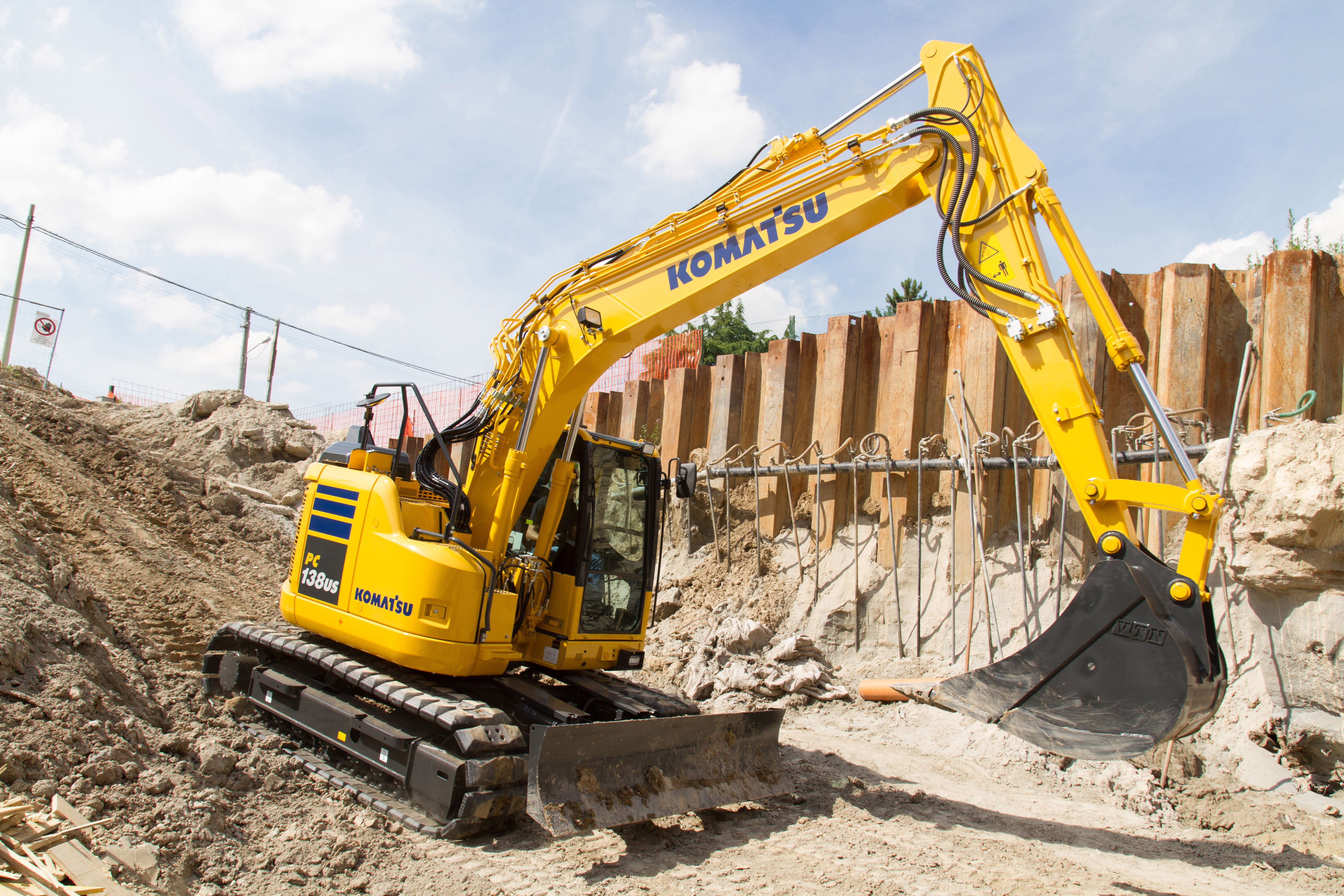 Specyfikacja koparki Komatsu PC138US-11E0 (2016 - 2022) | LECTURA