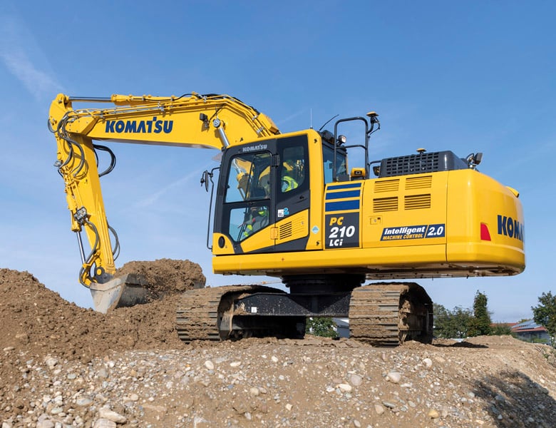 Specyfikacja koparki Komatsu PC210LCi-11E0 (2021 - 2025
