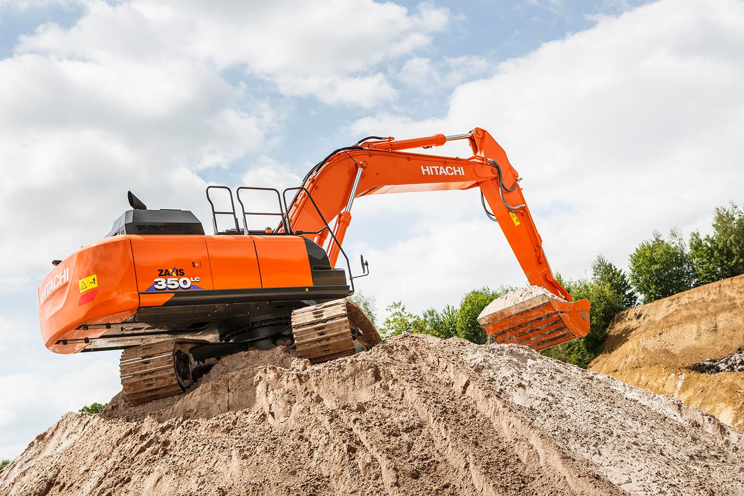 Specyfikacja koparki Hitachi ZX350LC-6 (2016 - 2021