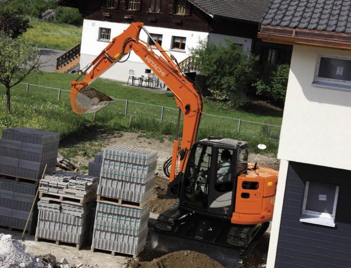 のっひ Specyfikacja koparki Hitachi ZX85USB-5A (2013 - 2019