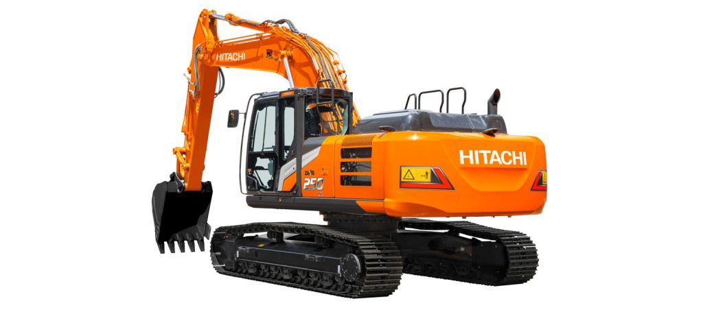 Specyfikacja koparki Hitachi ZX250LCN-7 (2020 - 2025