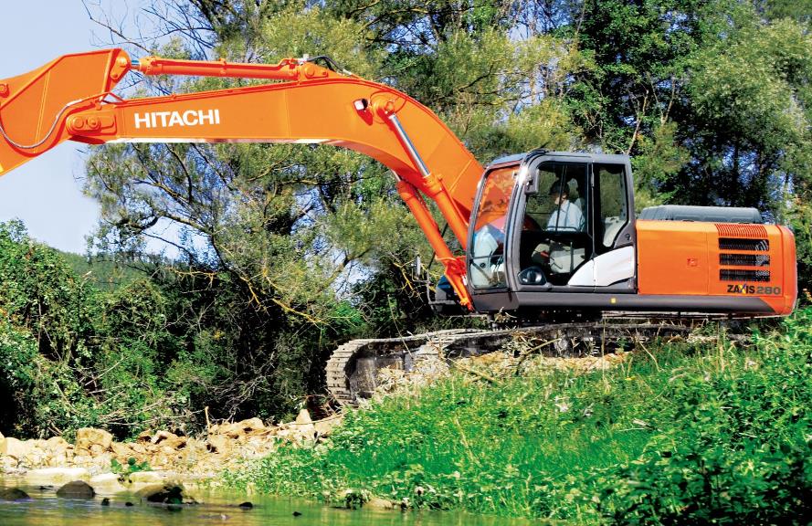Specyfikacja koparki Hitachi ZX280-5G (2017 - 2025