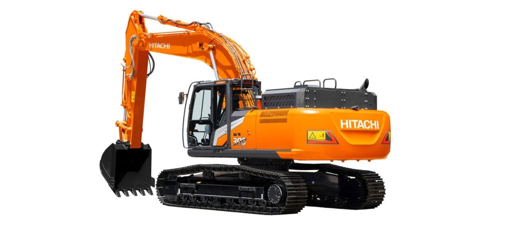Specyfikacja koparki Hitachi ZX300LC-7 (2020 - 2025