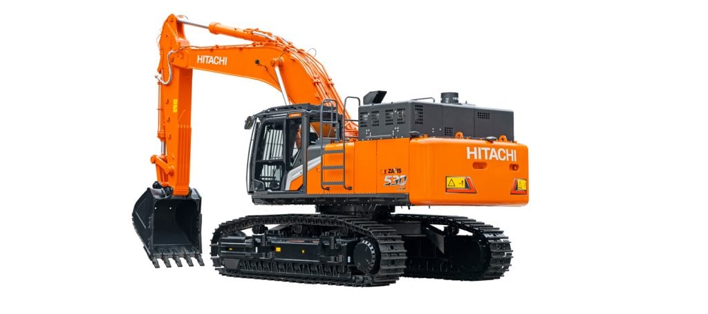 Specyfikacja koparki Hitachi ZX530LCH-7 (2020 - 2025) | LECTURA Specs