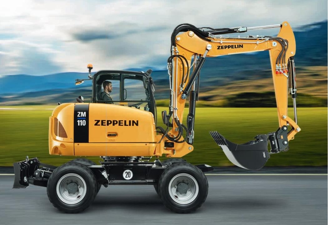 Specyfikacja koparki Zeppelin ZM110 (2018 - 2021) | LECTURA