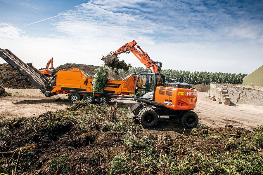 Specyfikacja koparki Hitachi ZX140W-6 (2017 - 2020
