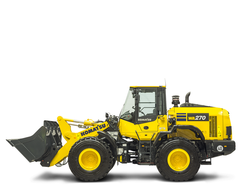 Dane techniczne ładowarki Komatsu WA270-8E0 (2021 - 2025