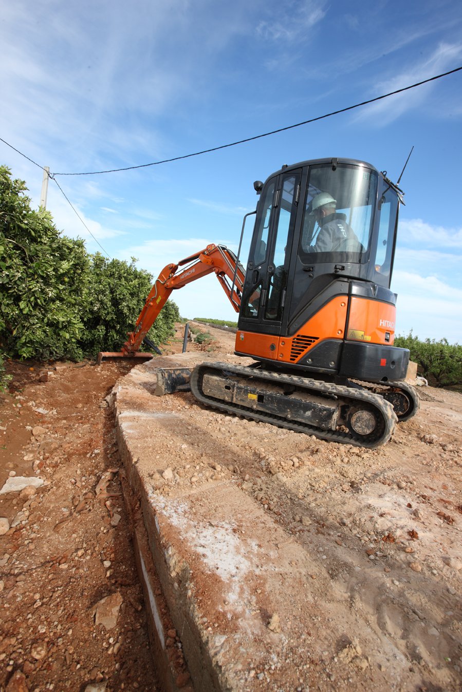 きち Specyfikacja koparki Hitachi ZX 35 U-2 (2004 - 2010